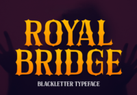 Royal Bridge Font - Featured Image