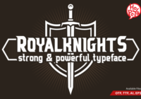 Royal Knights Font - Featured Image