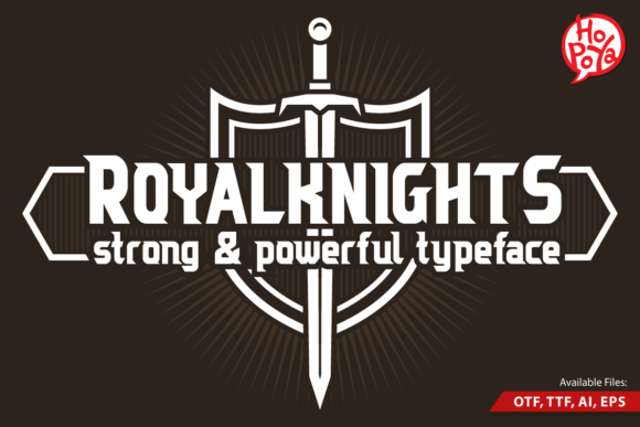 Royal Knights Font - Featured Image
