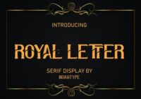 Royal Letter Font - Featured Image