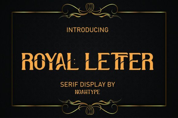 Royal Letter Font - Featured Image