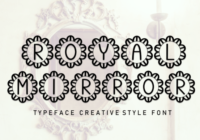 Royal Mirror Font - Featured Image
