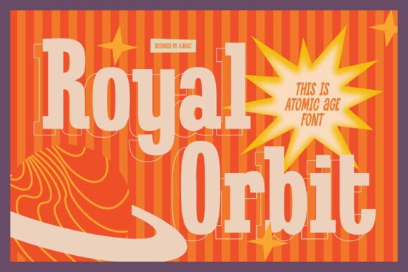 Royal Orbit Font - Featured Image