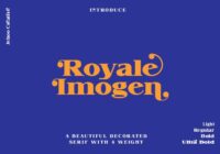 Royale Imogen Font - Featured Image