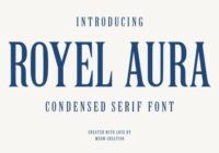 Royel Aura Font - Featured Image