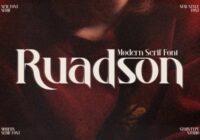 Ruadson Font - Featured Image