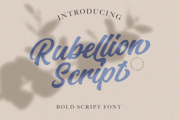 Rubelion Script Font - Featured Image