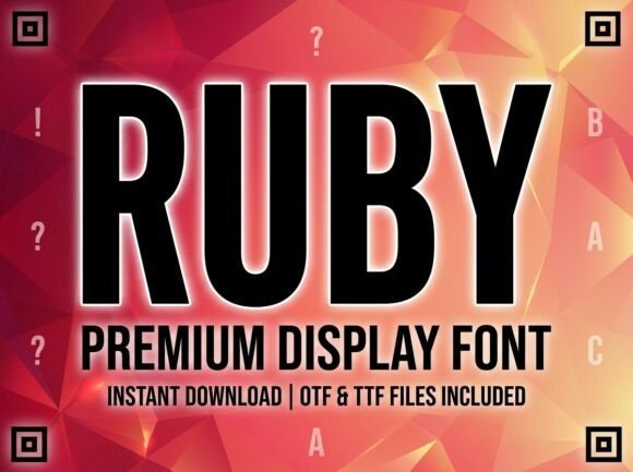 Ruby Font - Featured Image