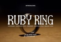 Ruby Ring Font - Featured Image