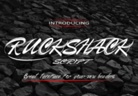 Ruckshack Font - Featured Image