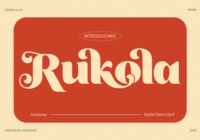 Rukola Font - Featured Image