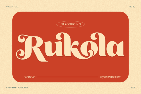 Rukola Font - Featured Image