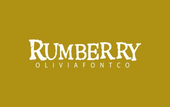Rumberry Font - Featured Image