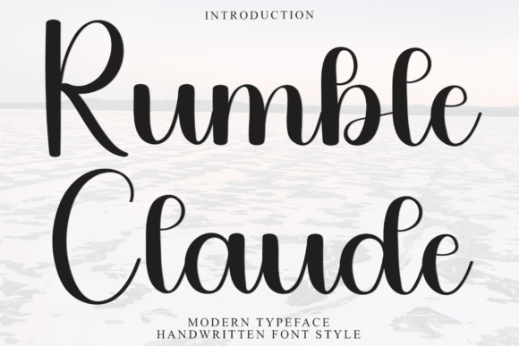 Rumble Claude Font - Featured Image