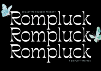 Rumpluck Font - Featured Image