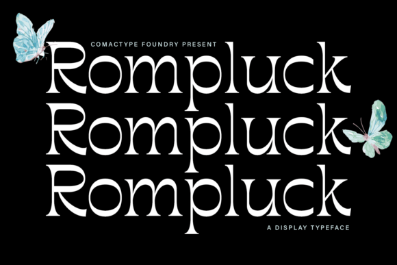 Rumpluck Font - Featured Image