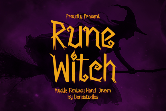 Rune Witch Font - Featured Image