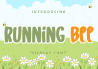 Running Bee Font - Featured Image