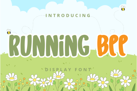 Running Bee Font - Featured Image