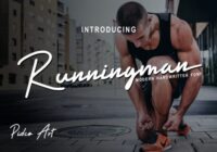 Runningman Font - Featured Image