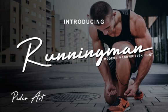 Runningman Font - Featured Image