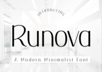 Runova Font - Featured Image
