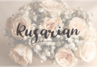 Rusarian Font - Featured Image