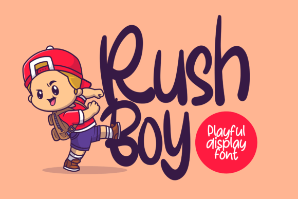 Rush Boy Font - Featured Image