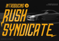Rush Syndicate Font - Featured Image
