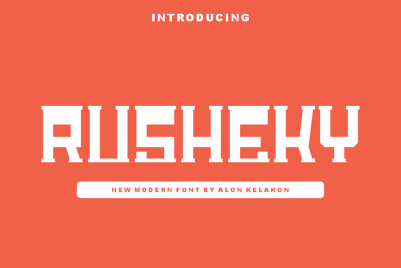 Rusheky Font - Featured Image