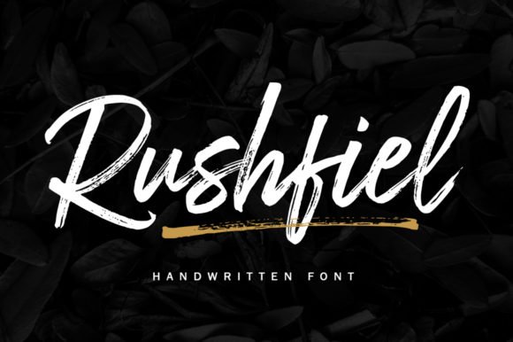 Rushfiel Font - Featured Image