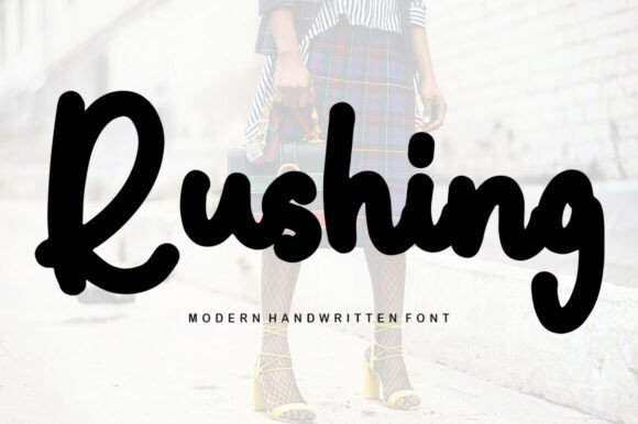 Rushing Font - Featured Image