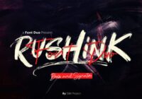 Rushink Duo Font - Featured Image
