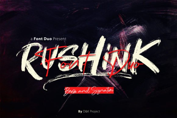 Rushink Duo Font - Featured Image