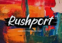 Rushport Font - Featured Image