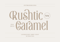 Rushtic Caramel Font - Featured Image