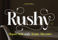 Rushy Font - Featured Image