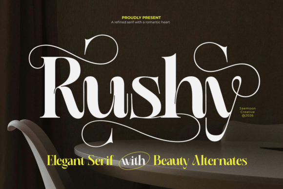 Rushy Font - Featured Image