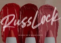 Russlock Font - Featured Image
