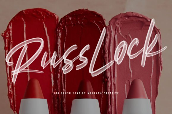 Russlock Font - Featured Image