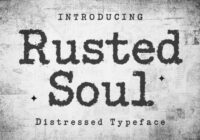 Rusted Soul Font - Featured Image