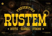 Rustem Font Font - Featured Image