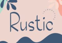 Rustic Font - Featured Image