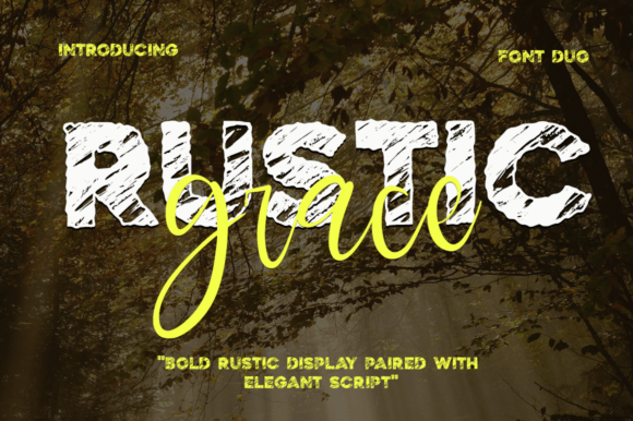 Rustic Grace Font - Featured Image