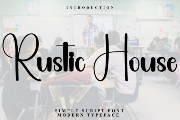 Rustic House Font - Featured Image