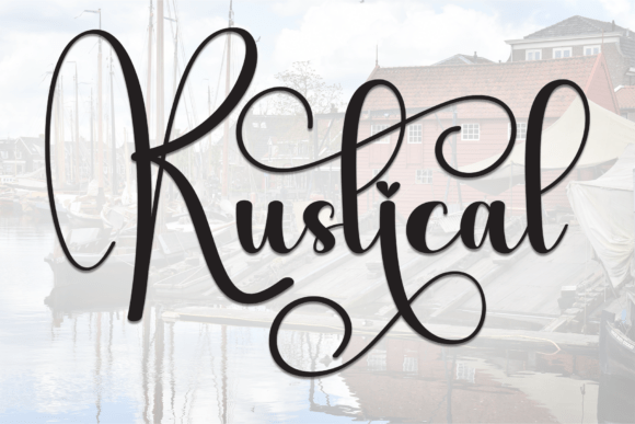 Rustical Font - Featured Image