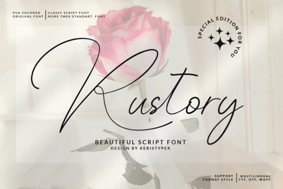 Rustory Font - Featured Image