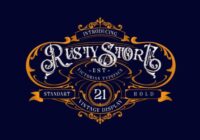 Rusty Store Font - Featured Image