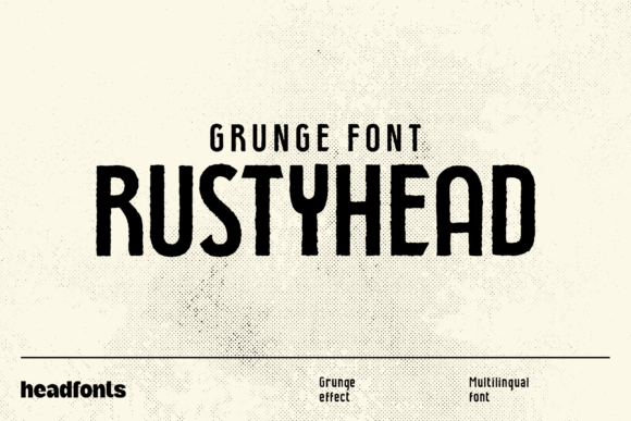Rustyhead Font - Featured Image