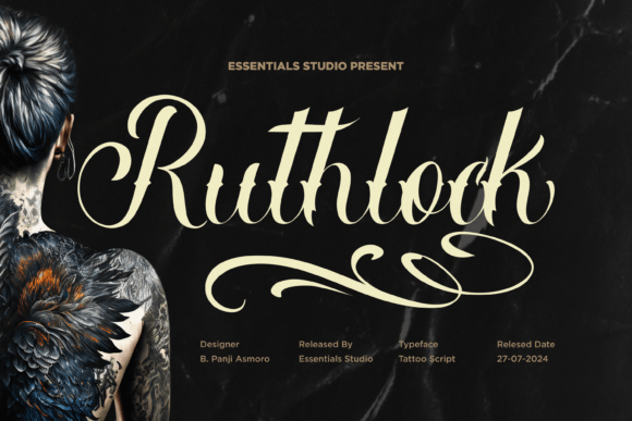 Ruthlock Font - Featured Image